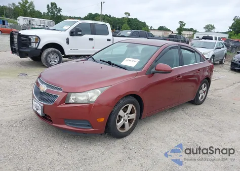 2013 Chevrolet Cruze 1Lt Auto z USA, uszkodzony, nr VIN 1G1PC5SB6D7165459